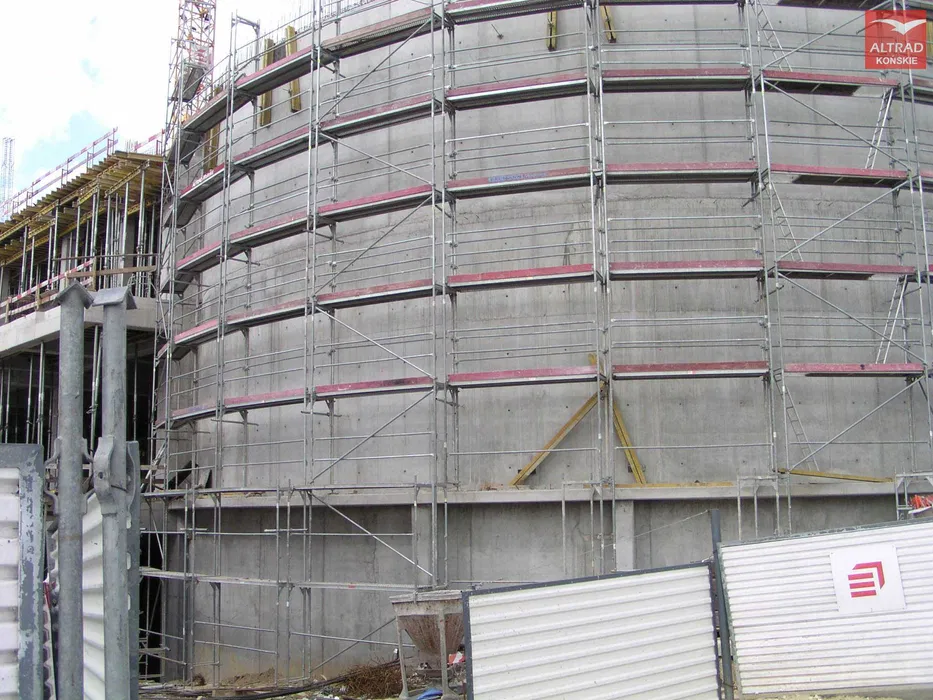 Wynajem Rusztowań, Rusztowanie Fasadowe - PROJEKT, DOSTAWA, MONTAŻ -FV