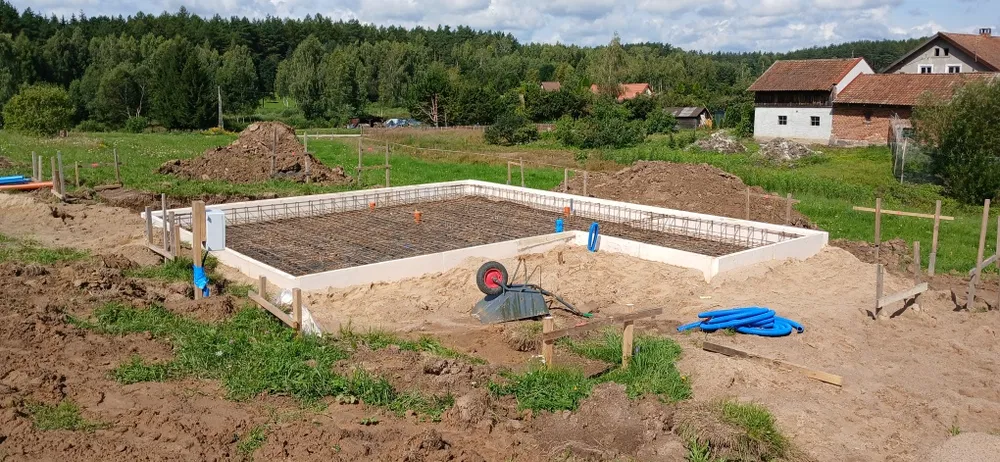 Budowa płyt fundamentowych, płyty fundamentowe