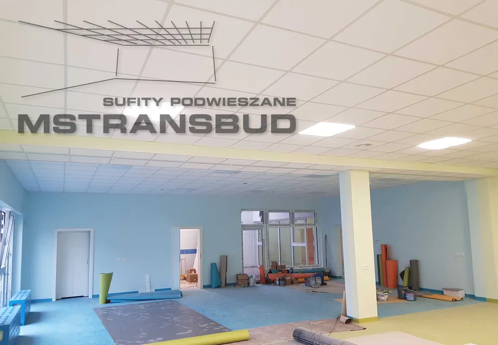 Sufit podwieszany kasetonowy rastrowy 60x60 MONTAŻ tanio CAŁA POLSKA