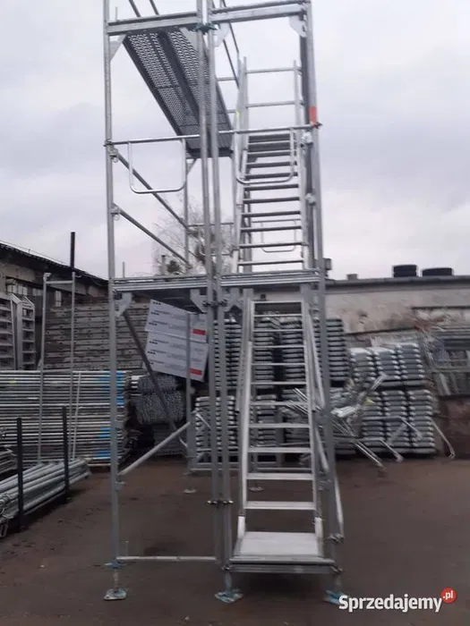 Schodnia Budowlana Wynajem Łódź Tymczasowa Klatka Schodowa Wypożycz