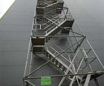 Schodnia Budowlana Wynajem Łódź Tymczasowa Klatka Schodowa Wypożycz