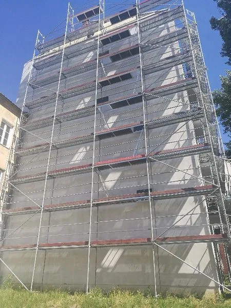 Wynajem, montaż rusztowań Plettac Baumann dzierżawa rusztowani