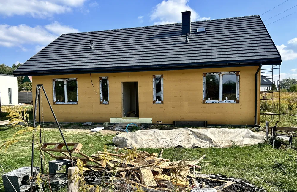Budowa Domów Szkieletowych Mieszkalnych Zgloszenie Nowy Dom 86m2