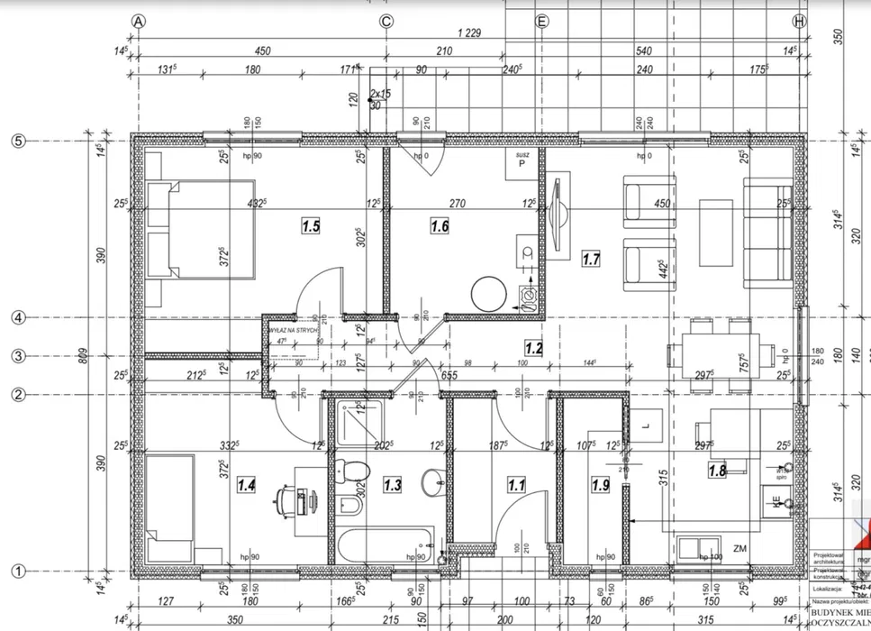 Budowa Domów Szkieletowych Mieszkalnych Zgloszenie Nowy Dom 86m2