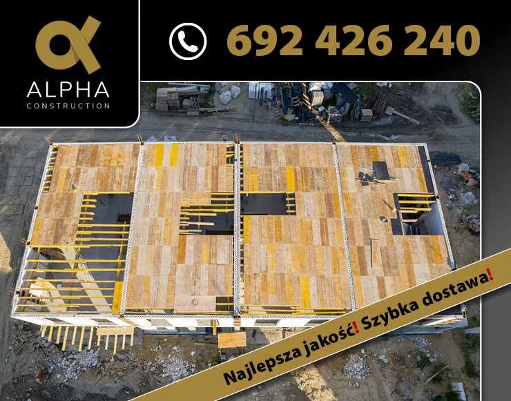 Wynajem szalunków stropowych i ściennych SUPER OFERTA