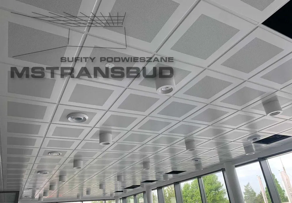 60x60 sufity podwieszane kasetonowe AMF OVA Armstrong CAŁY KRAJ