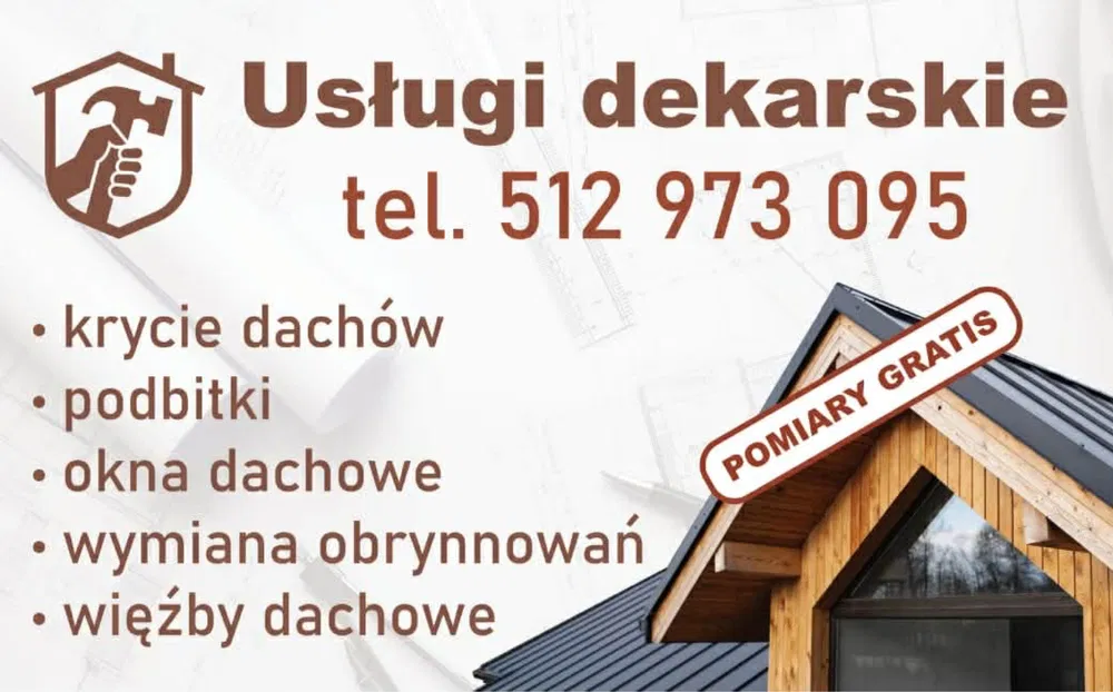 Usługi dekarskie