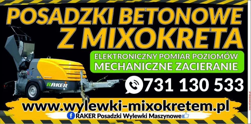 Rypin i okolice Posadzki Maszynowe Mixokret