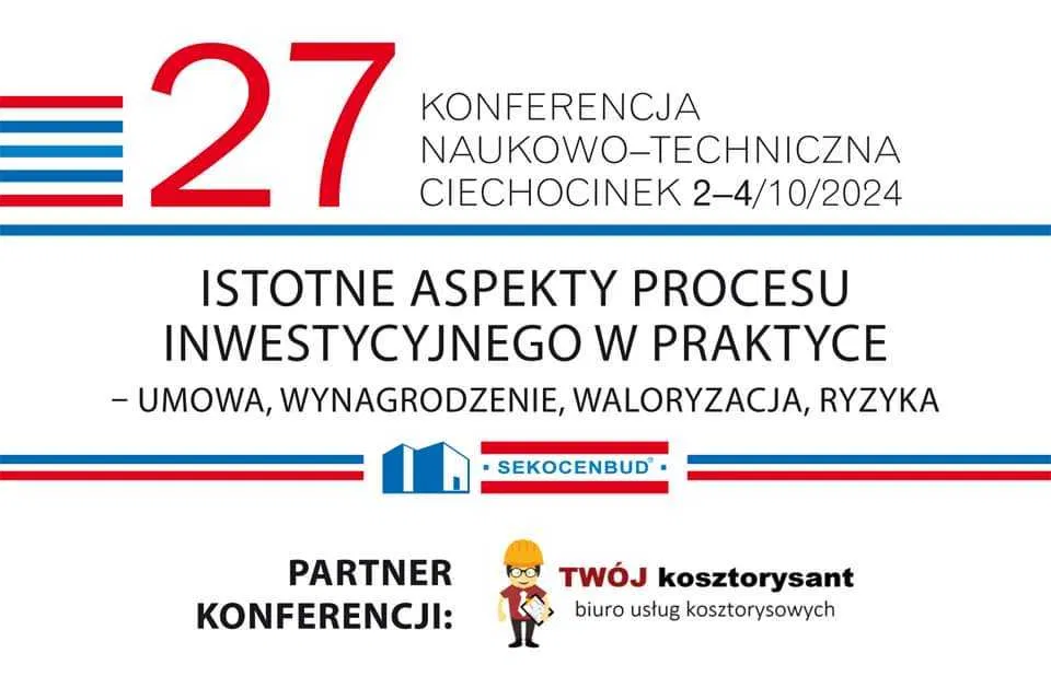 Kosztorysant budowlany/ Rzeczoznawca kosztorysowy/ Kosztorys