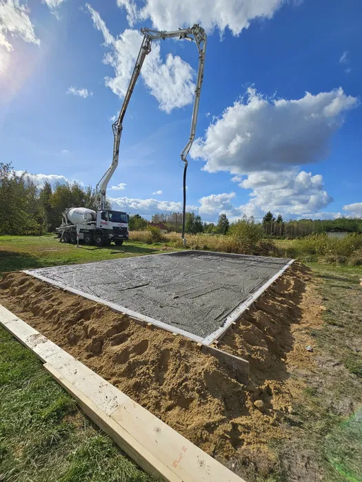 Płyty fundamentowe, fundamenty punktowe pod domki domy garaże i inne