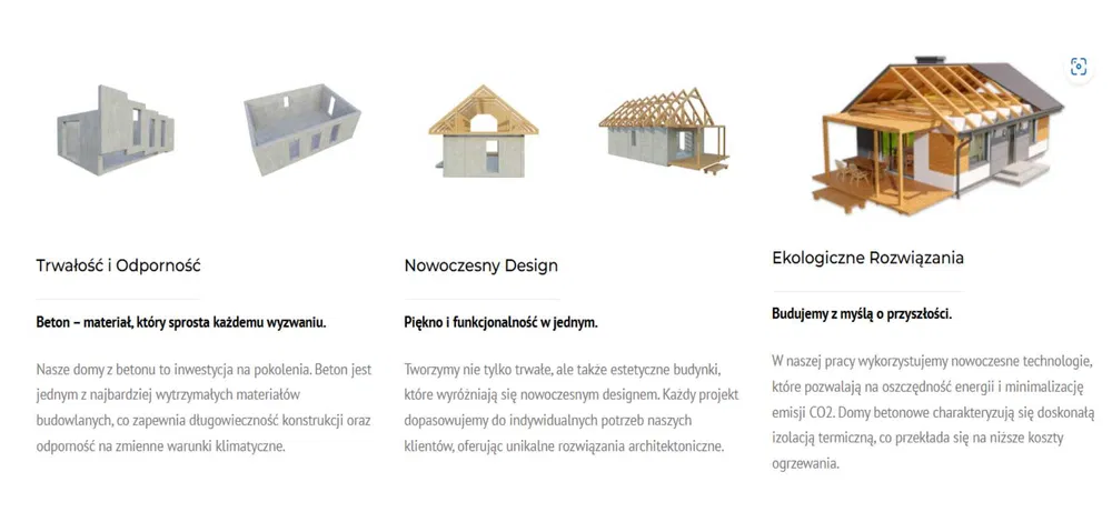 Domy z prefabrykatów Szybka budowa technologia 105m2