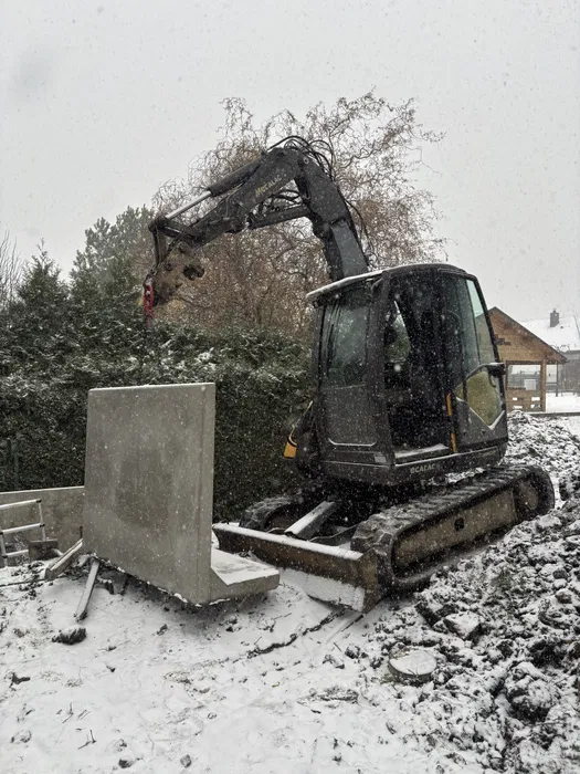 Elki betonowe bloki mury oporowe ukladanie skał płoty betonowe skarpy