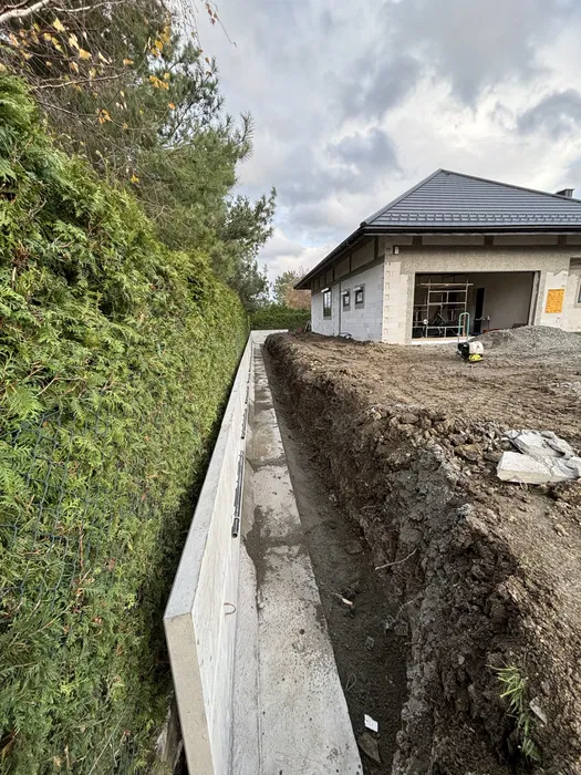 Elki betonowe bloki mury oporowe ukladanie skał płoty betonowe skarpy