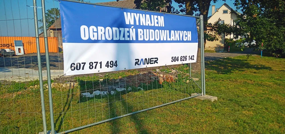 Ogrodzenia budowlane tymczasowe - wynajem