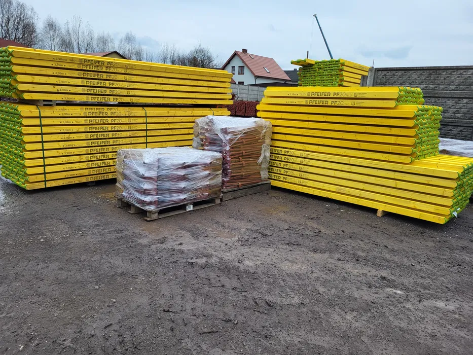 Wypożyczalnia szalunków stropowych wynajem dzierżawa Dźwigary H20