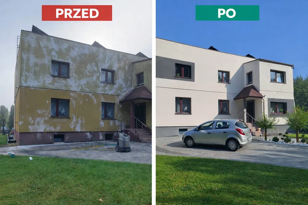 Mycie malowanie renowacja dachów i elewacji