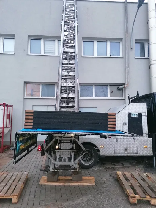 Winda dekarska meblowa towarowa