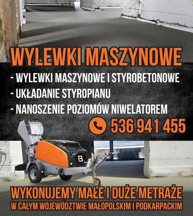 wylewki maszynowe