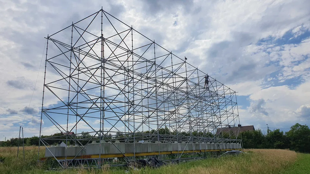 Wynajem rusztowań, wypożyczalnia rusztowań, montaż, W-wa Białołęka