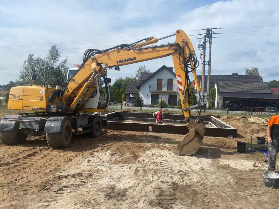 Budowa domu, usługi budowlane, fundamenty,