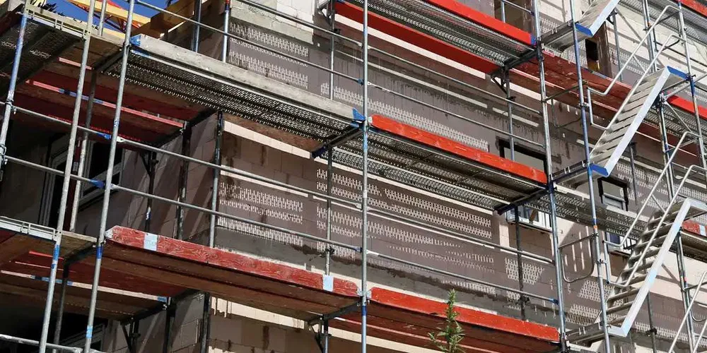 Wynajem rusztowania elewacyjnego Łódź Transport-Montaż Szybkie terminy
