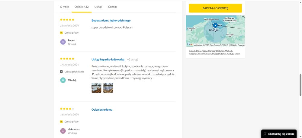 Płyty fundamentowe, fundamenty, wymiana gruntu.
