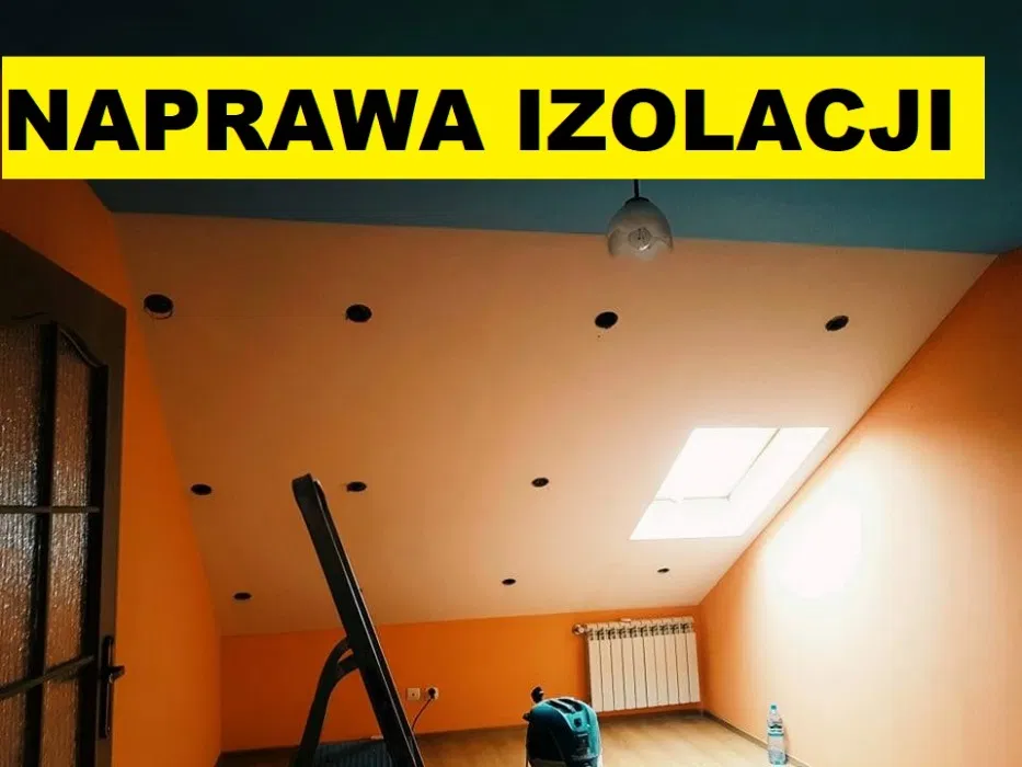Naprawa Izolacji dachu Docieplenie celuloza wełna piana pur ocieplanie