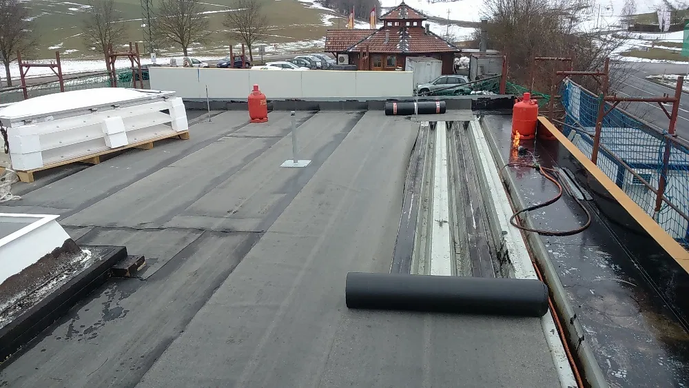 PVC-EPDM,DACHY PAPA termozgrzewalna, Tarasy wentylowane DachówTPI-TPO