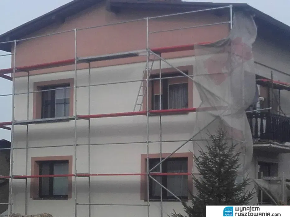 Wynajem rusztowania elewacyjnego z Transportem NAJTANIEJ !!!