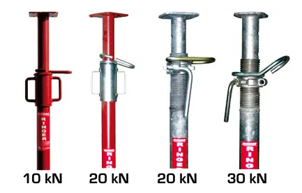 Wynajem wypożyczalnia stempli budowlanych stemple podpory budowlane