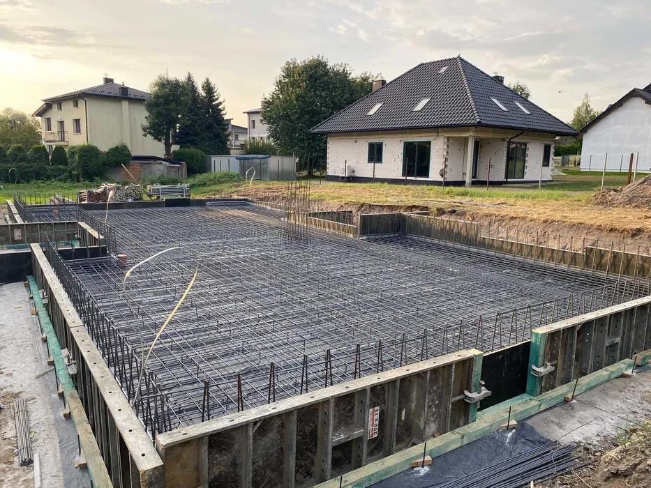 Płyta fundamentowa, płyty pod dom, garaż, wymiana gruntu