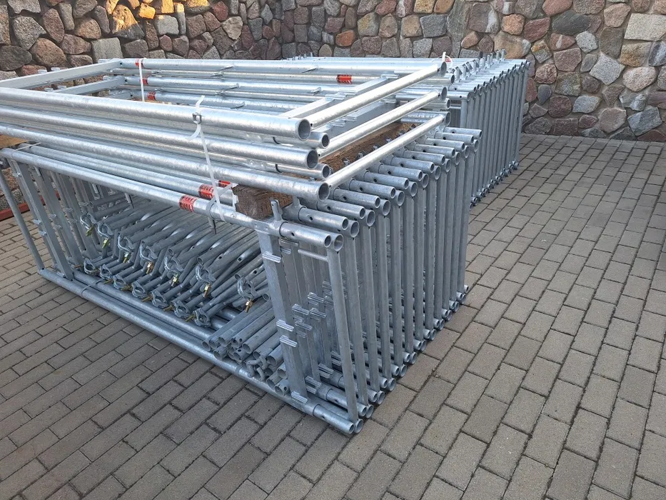 Wynajem Rusztowanie elewacyjne Plettac aluminiowe lekkie budowa remont