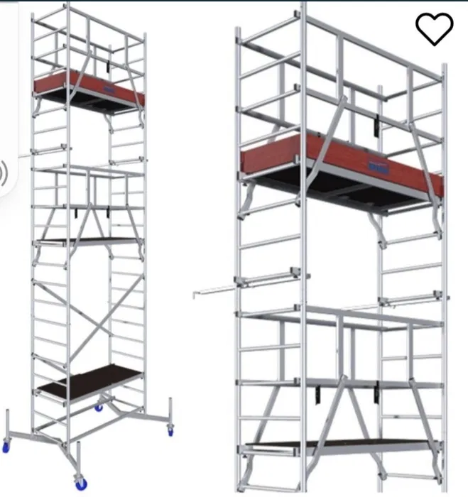 Wynajem rusztowań aluminiowych, jezdnych Crause climtec rusztowanie
