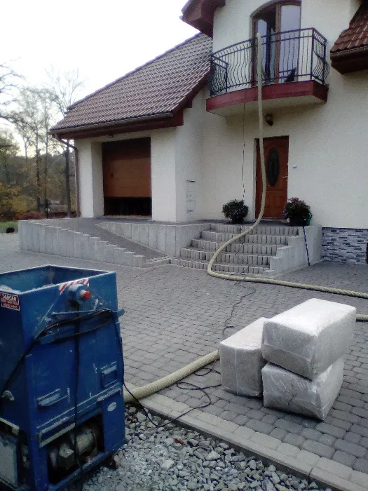 Ocieplenie ,docieplenie celulozą, pomiar kamerą termowizyjną