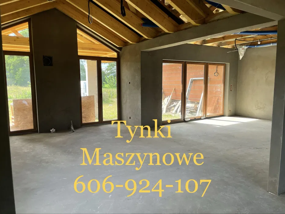Tynki maszynowe Słupca Kazimierz Biskupi ,Golina ,Kleczew