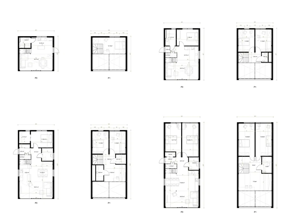 Modułowy Dom Jednorodzinny od 44m² w górę - stalowa konstrukcja