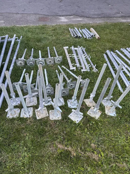 Rusztowanie elewacyjne Plettac P70 Wynajem +20 ramek warszawki