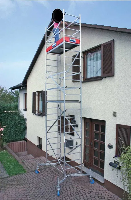 Rusztowanie aluminiowe idealne na schody Climtec Krause do 7m wynajem