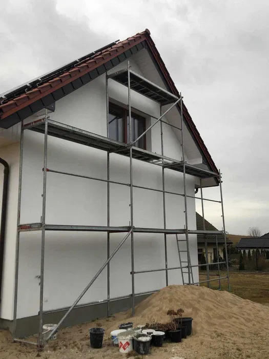 Wynajem rusztowań elewacyjnych , rusztowanie