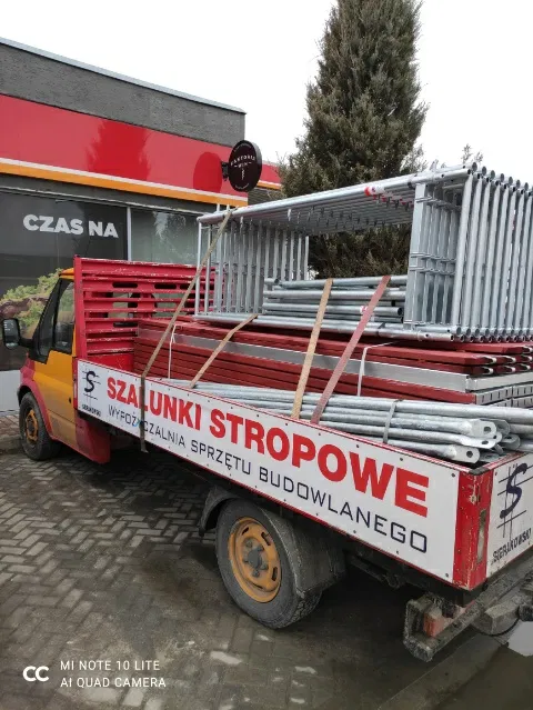Wynajem szalunki stropowe rusztowania elewacyjne sprzęt budowlany
