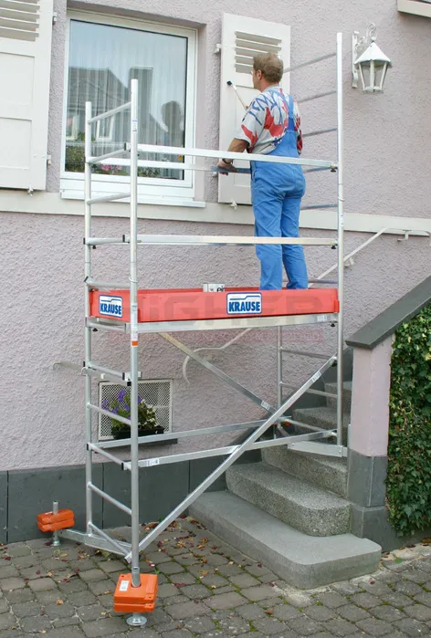 Wypożyczę rusztowanie NA SCHODY 4m aluminiowe lekkie mobilne