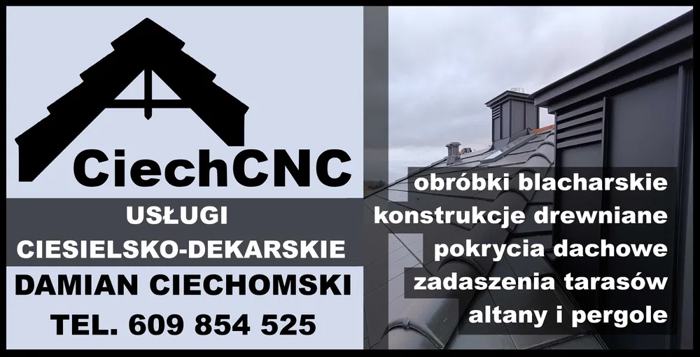 CiechCNC Usługi ciesielsko-dekarskie
