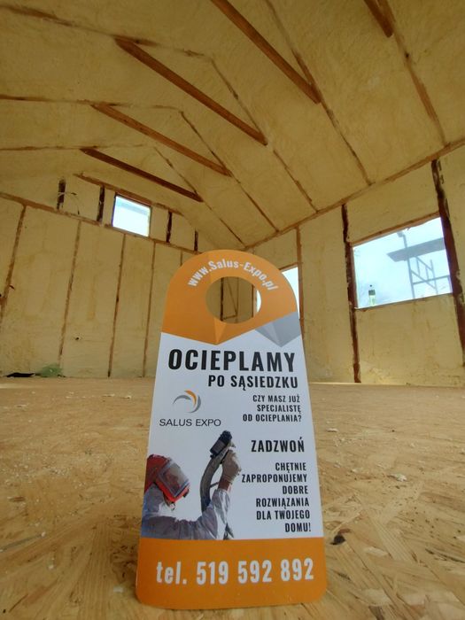 Ocieplanie Pianą Ocieplenia Poddasza Dachu Pianką Izolacje Pur