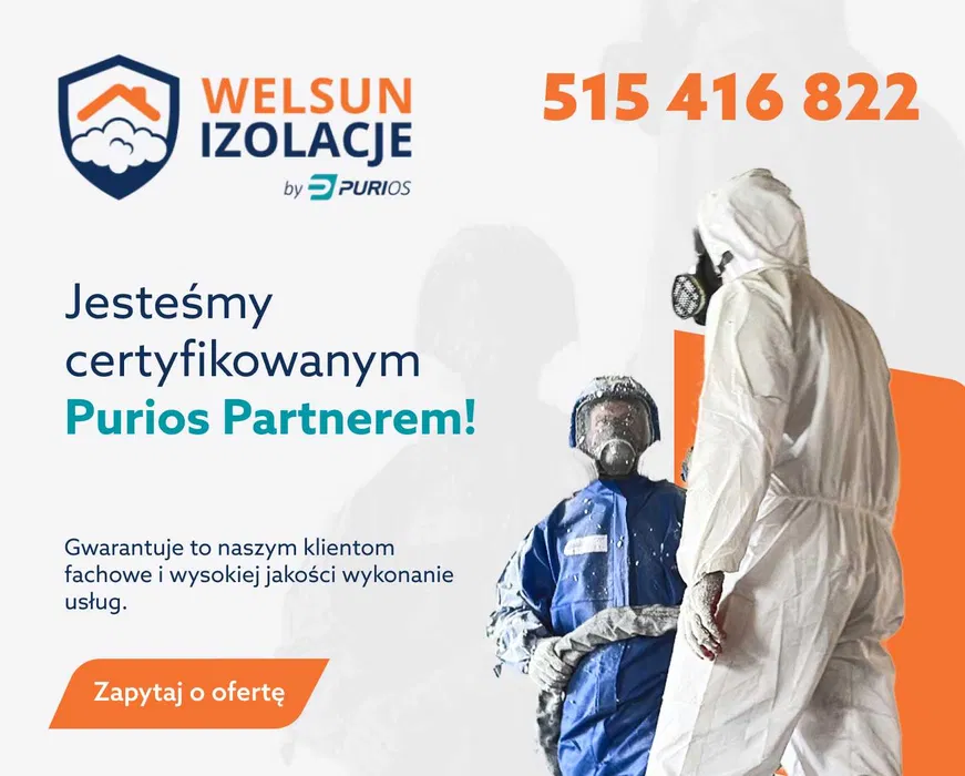 Ocieplenie Piana PUR Sanok • Termowizja Gratis • Termin 3–7 dni