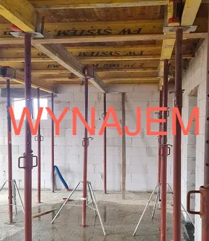 Szalunki stropowe wynajem stemple tanio