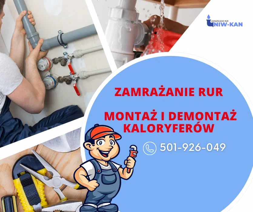 Hydraulik udrażnianie rur awarie kanalizacyjne WUKO Śląsk 24/7