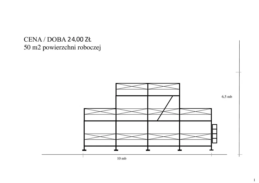 Rusztowanie, prace na wyskościach wynajem, rusztowania, wypożyczalnia