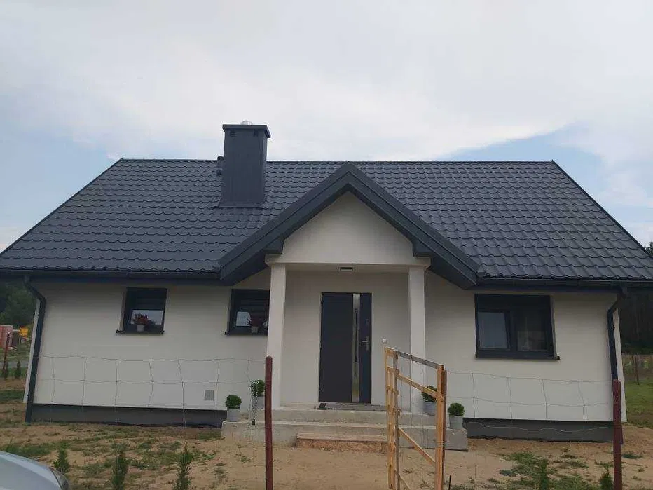Dom parterowy jednorodzinny Kamilek 86m2 stan deweloperski