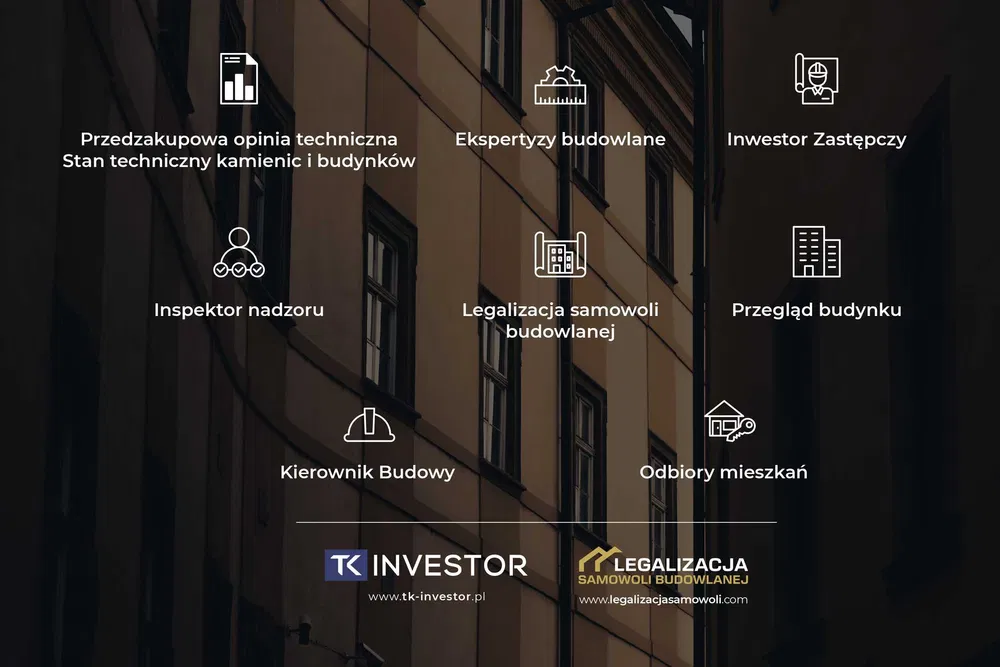Ekspertyza techniczna przedzakupowa | Stan techn. kamienic i budynków