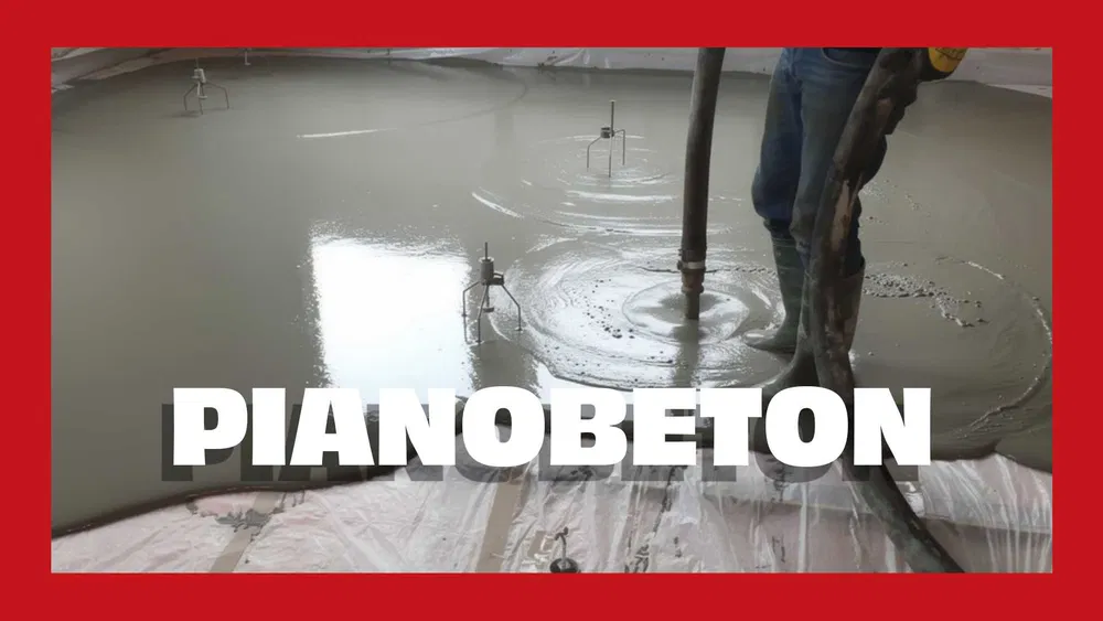 Pianobeton, Płynny Styropian, Styrobeton, Posadzki, Tynki